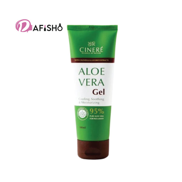 ژل مرطوب کننده سینره حاوی عصاره آلوئه ورا حجم 100 میلی لیتر