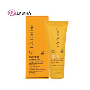 کرم ضد آفتاب بی رنگ SPF30 لافارر