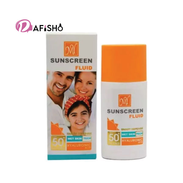 ضد آفتاب فلوئید مای مدل هیالورونیک اسید SPF50 حجم 50ml